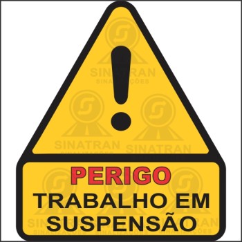 Perigo - Trabalho em suspenção 